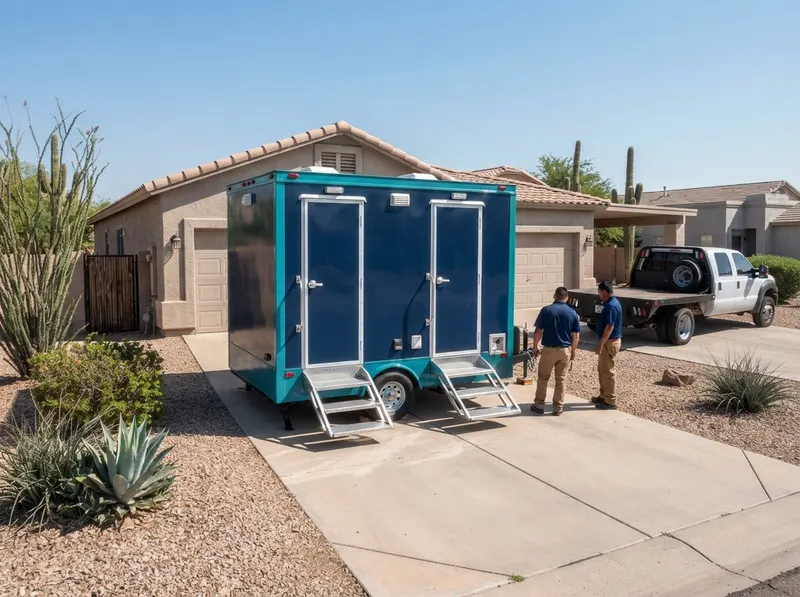 Luxury Restroom Trailers in Mesa, AZ