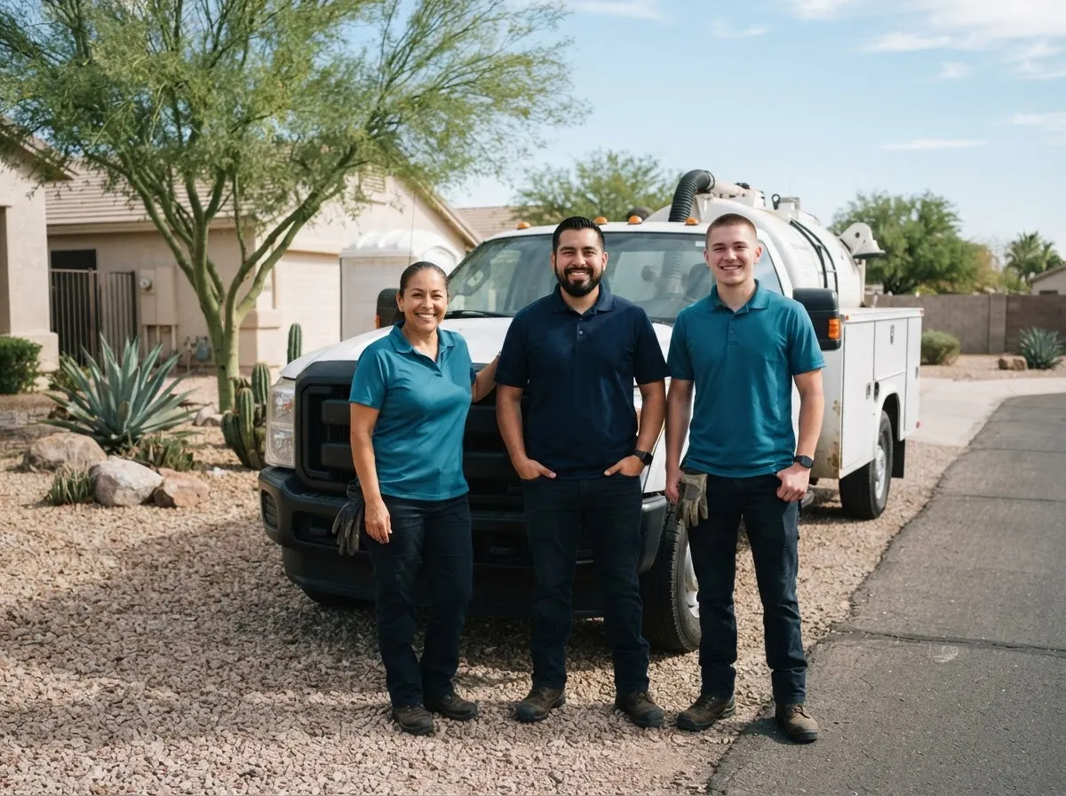 The LooHaven Portable Toilets team — portable toilet rentals in Mesa, AZ